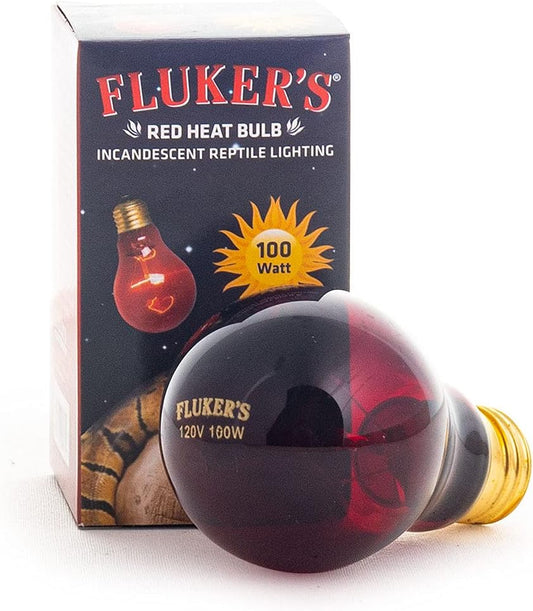 Fluker's Red Heat Bulb for Reptiles