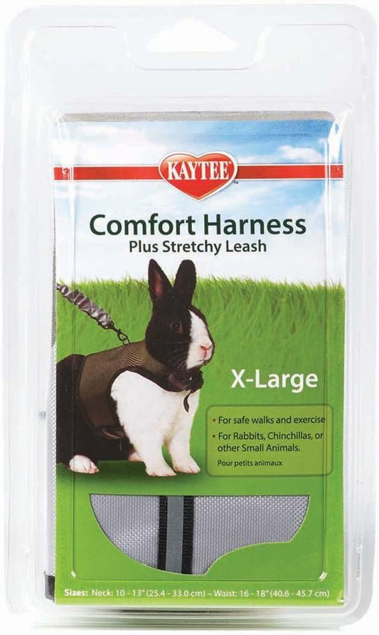 Kaytee Comfort Harness W/Stretchy Stroller Extra-Large