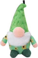 Snugarooz Baby Meadow Gnome Dog Toy with Repair Patch – Crinkle & Squeaky Fun – Perfect for Small Dogs – Made from Recycled Materials