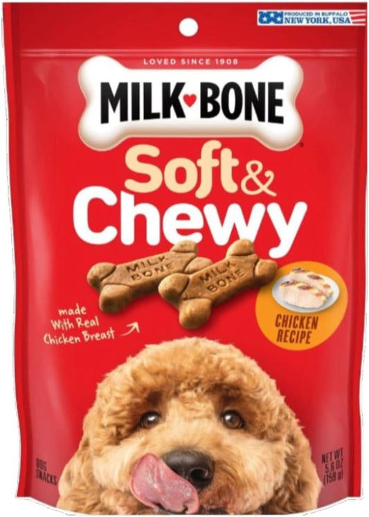 Milk Bone Dog Treats Chicken Flavor 5.6 Oz,