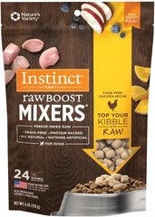Instinct Raw Boost Mixers, Freeze Dried Dog Food Topper, Grain Free - Cage Free Chicken