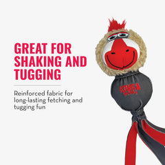 KONG Wubba Zoo Dog Toy – Mandrill Assorted