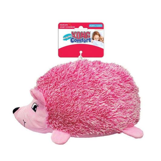 KONG Comfort HedgeHug Puppy Dog Toy – X-Small Assorted