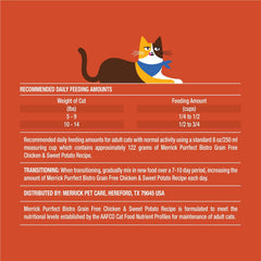 Merrick Purrfect Bistro Grain Free Chicken and Sweet Potato Cat