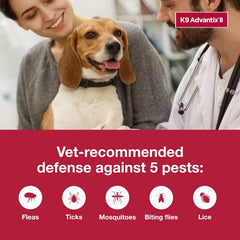 K9 Advantix® II – Monthly Flea, Tick &amp; Mosquito Protection for Dogs