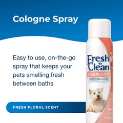 Fresh N Clean - PetAg Fresh ’n Clean Cologne Spray - Floral Scent - 12 oz - Controls Odor & Keeps Dogs Smelling Fresh