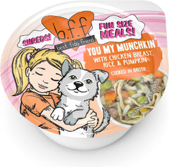 Weruva Best Fido Friend Fun Size Meals for Dogs, You My Munchkin