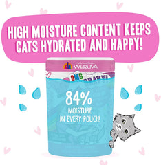 Weruva B.F.F. OMG - Best Feline Friend Oh My Gravy!, Tuna & Duck Devour Me with Tuna & Duck in Gravy Cat Food