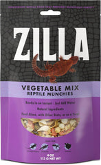Zilla Reptile Food Munchies Vegetable Mix, 4-Ounce