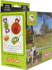 Jolly Pets Tree Tugger For Dog, Green