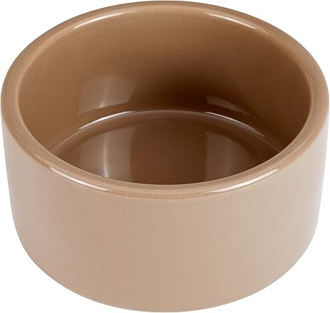 Kaytee Stoneware Ceramic Pet Hamster Bowl, Brown, 5-Inch