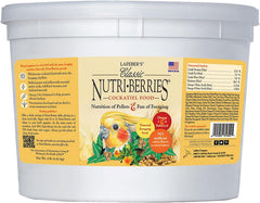 LAFEBER'S Classic Nutri-Berries Pet Bird Food, Made with Non-GMO and Human-Grade Ingredients, 4 lb