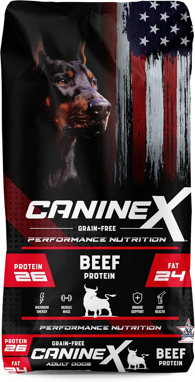 CanineX Beef Protein Grain-Free Dry Dog Food 40 lb