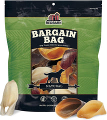 Redbarn Pet Products All-Natural Bargain Bag Variety Pack of Premium Dog Chews - Grain-Free Dental Treats for All Breeds- Made in USA with No Artificial Ingredients - 2 lb