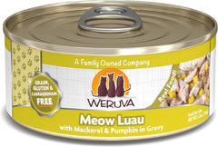 Weruva Classic Cat Food, Meow Luau with Mackerel & Pumpkin in Gravy