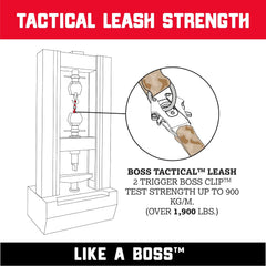 Boss Dog Tactical Leash, Blue