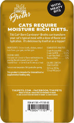 Tiki Cat Born Carnivore Broths, Chicken Recipe, Hydration and Flavor Supplement Cat Food Topper