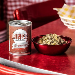 Fromm Diner Favorites Bud's Beef & Broccoli Stew Dog Food - Premium Wet Dog Food - Beef Recipe - Case of 12 Cans