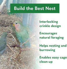 Fibercore ECO Bedding 99% Dust Free Paper Bedding for Small Pets, Eco Natural Bag