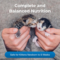 Pet-Ag KMR Kitten Milk Replacer Powder - Powdered Kitten Formula with Prebiotics, Probiotics & Vitamins for Kittens Newborn to Six Weeks Old - Easy to Digest