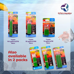 DrTim's Aquatics Freshwater Waste-Away Time Release Gel - Natural Fish Tank & Aquarium Leave-in Waste Management Solution for Dissolving Cleaning Organic Sludge