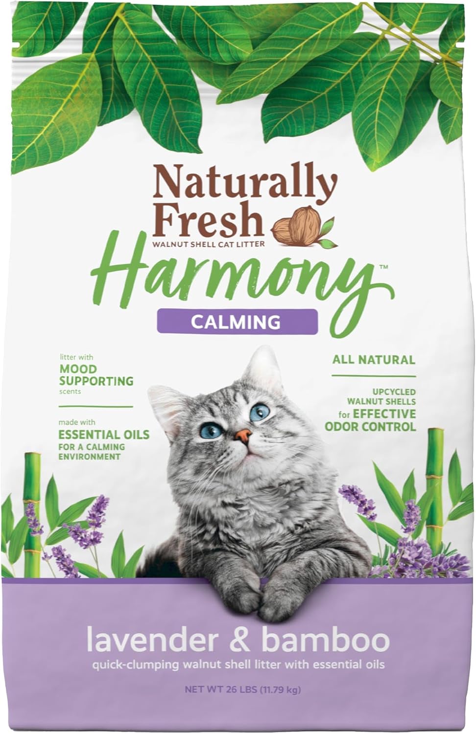 Naturally Fresh, Harmony Lavender and Bamboo Clumping Cat Litter