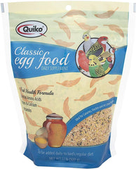Classic Egg Food Daily Supplement - Peak Health Formula, Ideal For Canaries, Finches And All Other Pet Birds, 1.1 Lb., sage