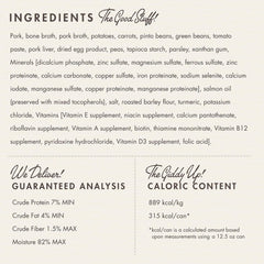 Fromm Frommbo Gumbo Hearty Stew with Pork Sausage Dog Food - Premium Wet Dog Food - Pork Recipe - Case of (12) 12.5 oz Cans