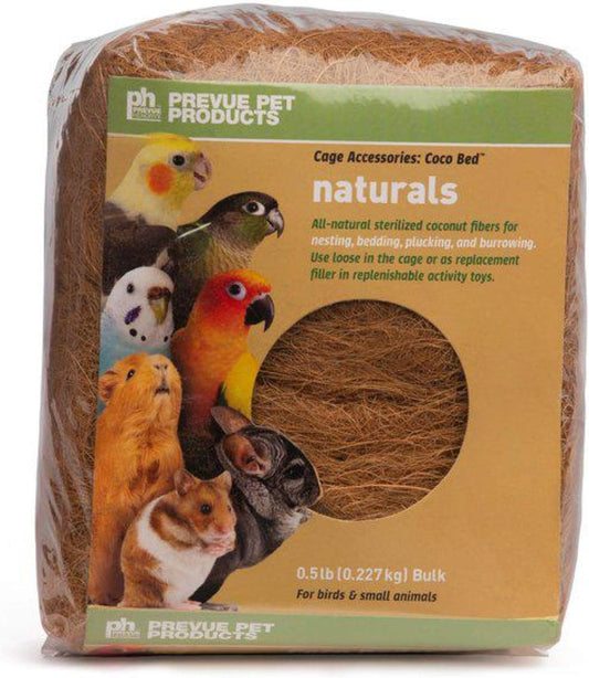 Prevue Pet Products Small Animal Coco Bed Fibers - .5 lbs