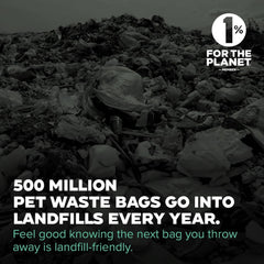 Doggy Do Good Next Pet Waste Bags, Landfill Friendly Recycled Plastic Unscented Dog Poop Bags, Leakproof, Strong, Thick Poop Bags for Dogs, Earth Friendly Poop Bags