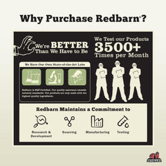 Redbarn Filled Dog Bones, Natural Long-Lasting Dental Treats; Suitable for Aggressive Chewers(Beef)