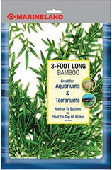 Marineland Bamboo 3 Feet, Décor For aquariums and Terrariums