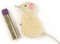 SmartyKat Madcap Mania Refillable Plush Catnip Cat Toy, Includes Catnip Tube