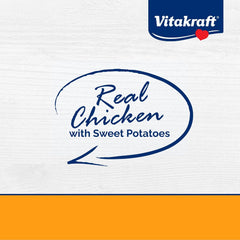Vitakraft Meaty Morsels Treats for Dogs - Chicken with Sweet Potatoes - Super Soft Dog Treats for Training