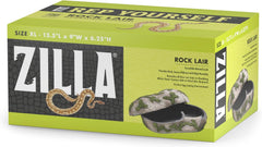Zilla Pet Terrarium Rock Lair, Reptile Hide for Lizards, Snakes and More,