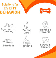 Nylabone Power Chew Easy-Hold Dog Toy - Dog Toys for Aggressive Chewers - Indestructible Dog Toys for Aggressive Chewers Large Breed - For Large Dogs - Bacon Large/Giant