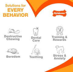 Nylabone Flexi Chill & Chew Toy for Dogs with Treat Pockets, Dog Toys for Moderate Chewers, Medley Flavor, Medium - Up to 35 lbs, 1 Count