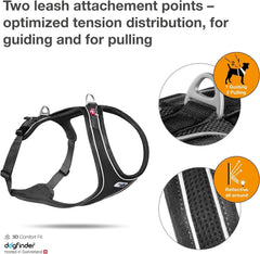 Curli Belka Comfort Harness Black
