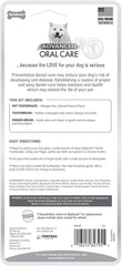 Nylabone Advanced Oral Care Natural Dog Dental Kit Peanut Flavor