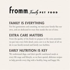 Fromm Gold Nutritionals Large Breed Puppy Dry Dog Food.