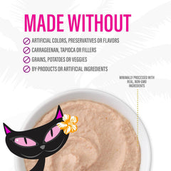 Tiki Cat Luau Velvet Mousse, Salmon in Broth, Complete Nutrition for Balanced Diet, Wet Cat Food For All Life Stages