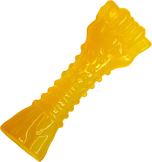 Nylabone Freezer Knuckle Bone Puppy Chew Toy, Soothing Teething Toys for Puppies, Color Changing, Lamb & Apple Flavor