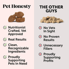 Pet Honesty Hip & Joint Health - Glucosamine for Dogs Soft Chews, Joint Supplement for Dogs with Glucosamine Chondroitin, MSM, Turmeric, Anti Inflammatory, Support + Mobility (Chicken 90ct)