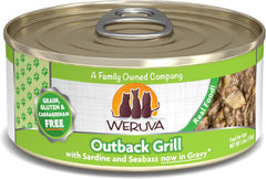 Weruva Classic Cat Food, Outback Grill with Sardine & Seabass in Gravy (Pack of 24)