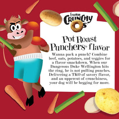 Fromm Crunchy Os Pot Roast Punchers Dog Treats - Premium Crunchy Dog Treats - Beef Recipe