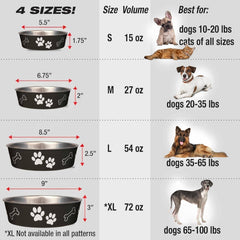Loving Pets Espresso Bella Bowl