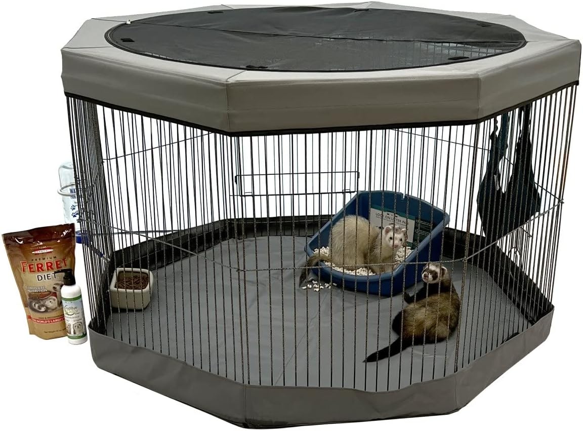 Marshall Pet Products Safety Skylight Playpen Cover ONLY for FC-261