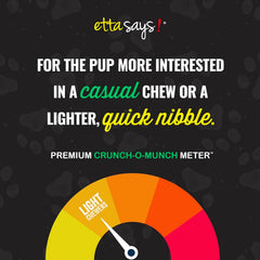 etta says! Premium Crunchy Chew Bars - All Natural - Made in The USA (12 Count Pack of 1)