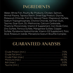 Sheba Wet Food Sheba Perfect Portions Wet Cat Food Cuts in Gravy Gourmet Salmon Entree 2.6-oz