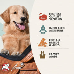 Fromm Venison & Lentil Pate Dog Food - Premium Wet Dog Food - Venison Recipe - Case of 12 Cans